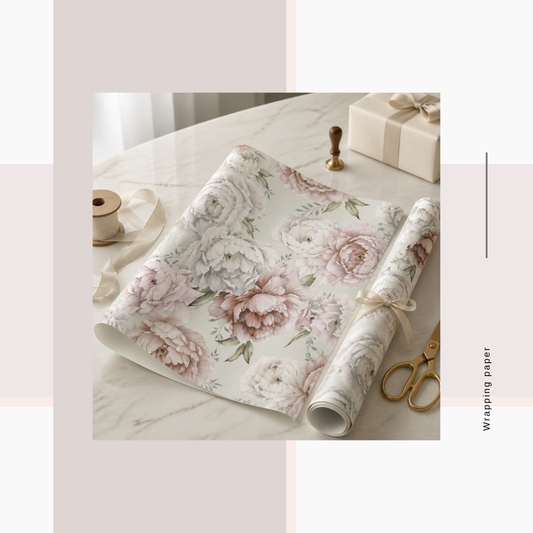 Wrapping Paper Floral Prints