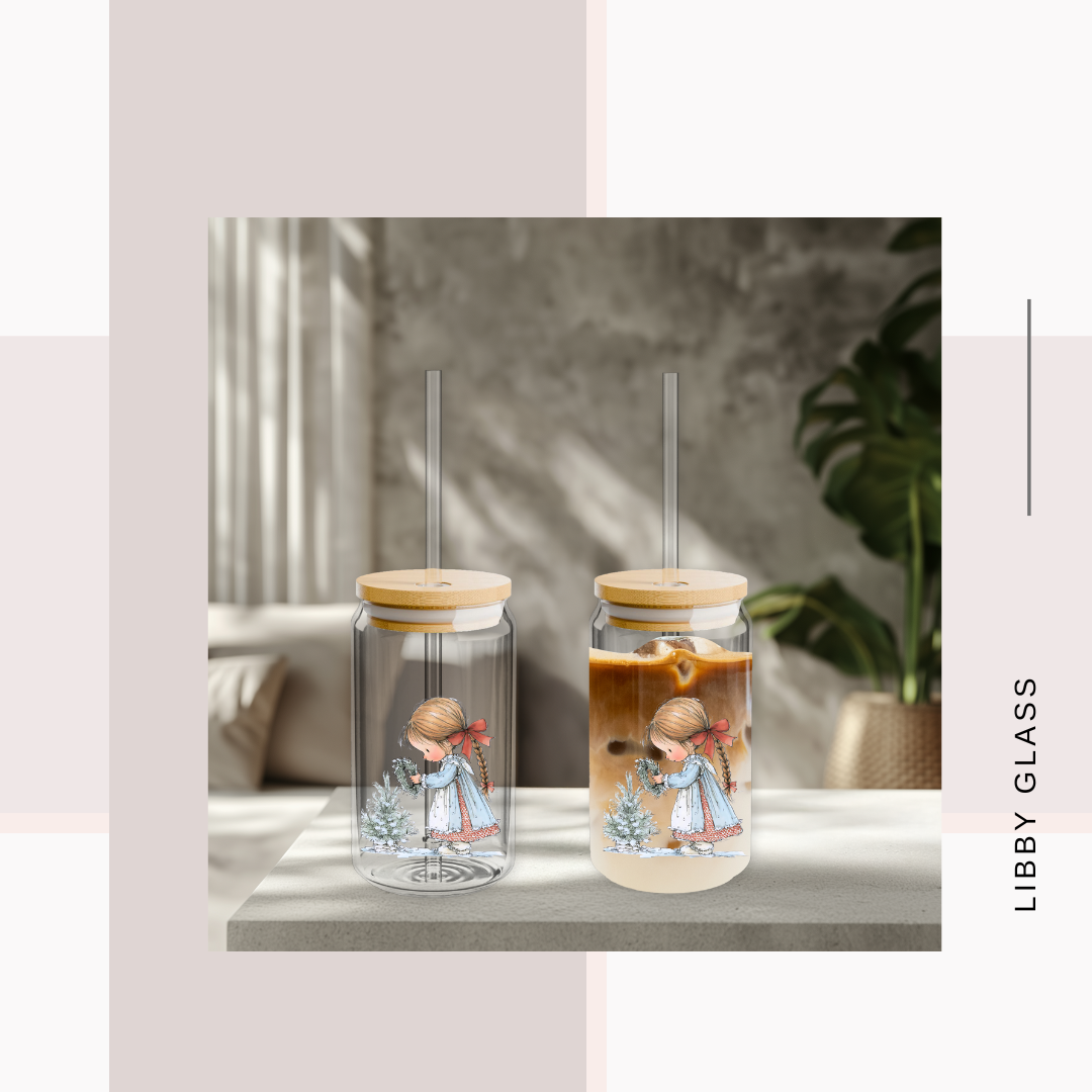 Libby Glass Festive Girl -2