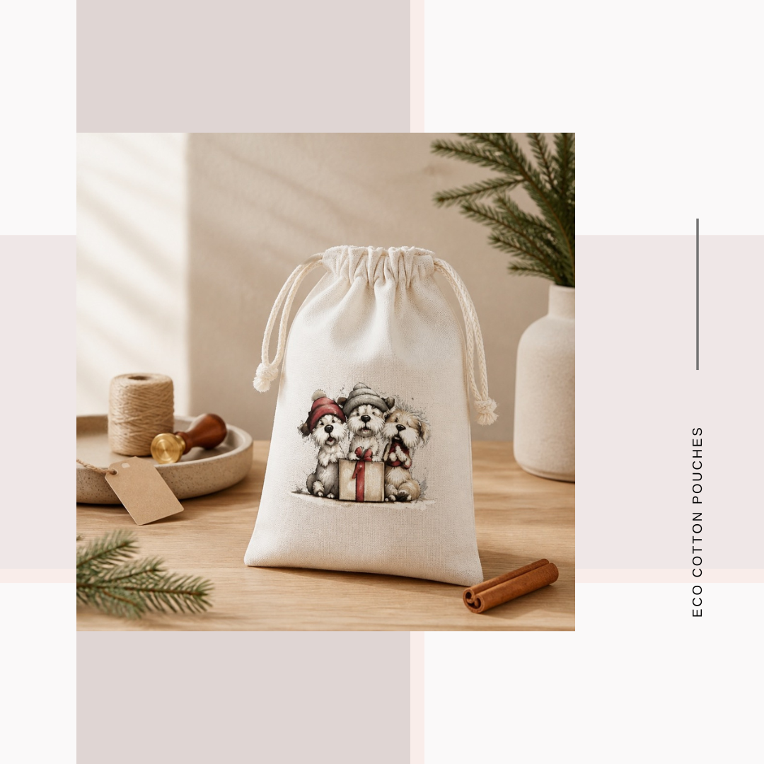 Cotton Cloth Dog Pouches