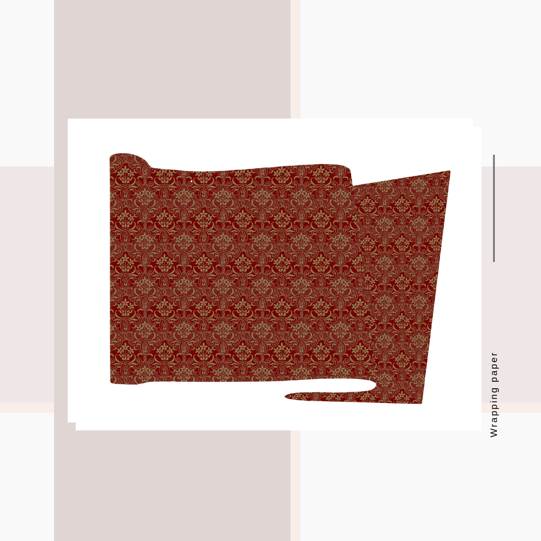 Wrapping Paper Festive Print