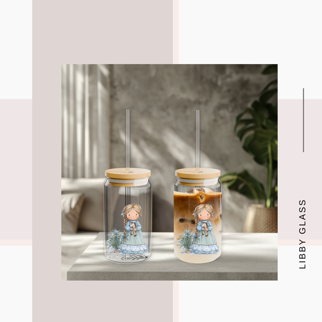 Libby Glass Festive Girl -2