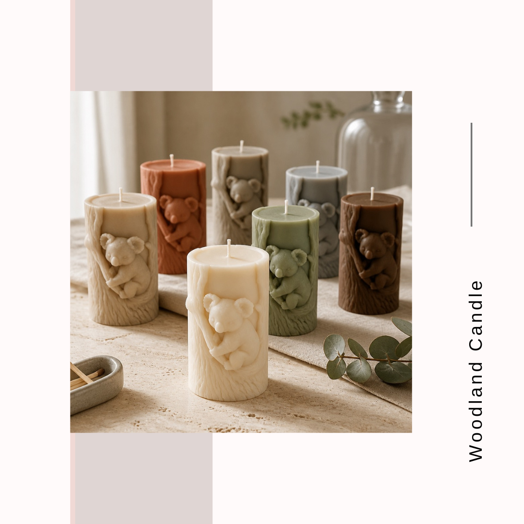 Woodland Whispers Koala Candles