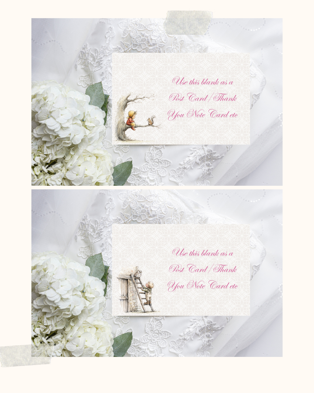 Keepsake Notes Postcards