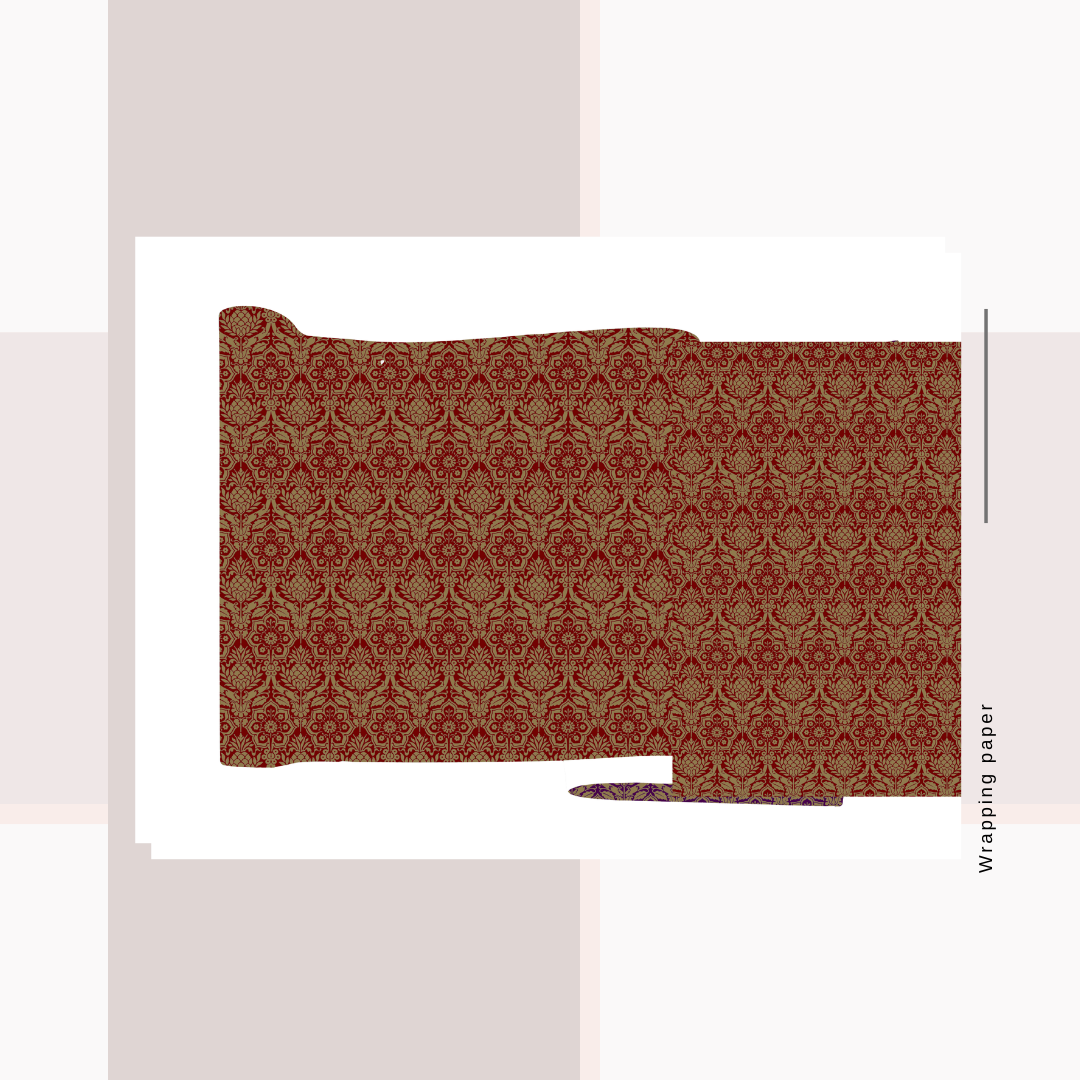 Wrapping Paper Festive Print