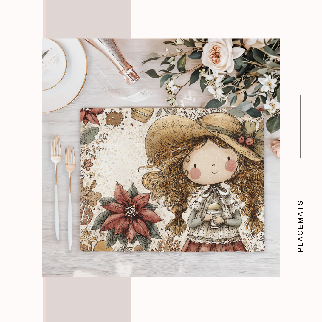 Wooden Placemats – (Set of 6) Bakery