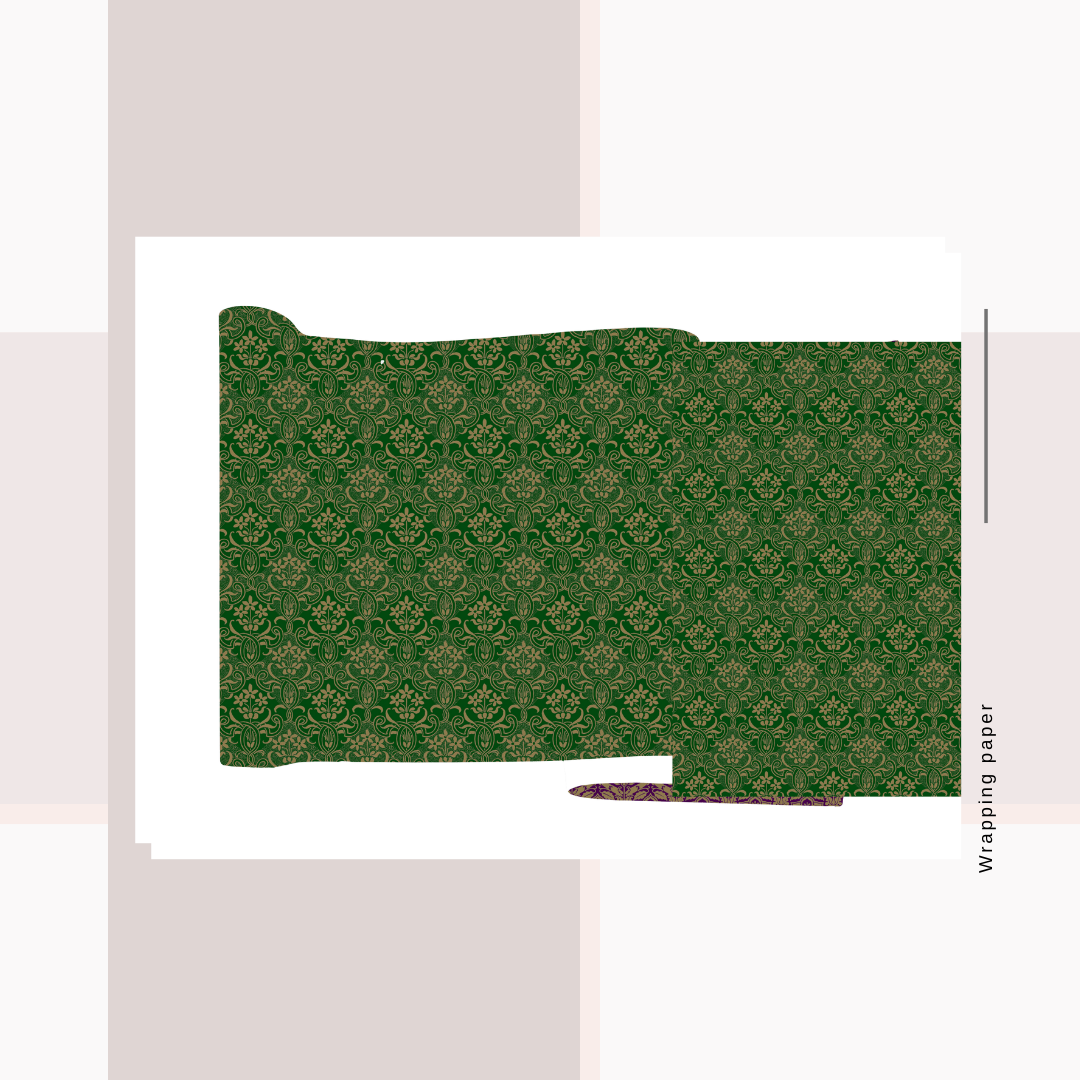 Wrapping Paper Festive Print