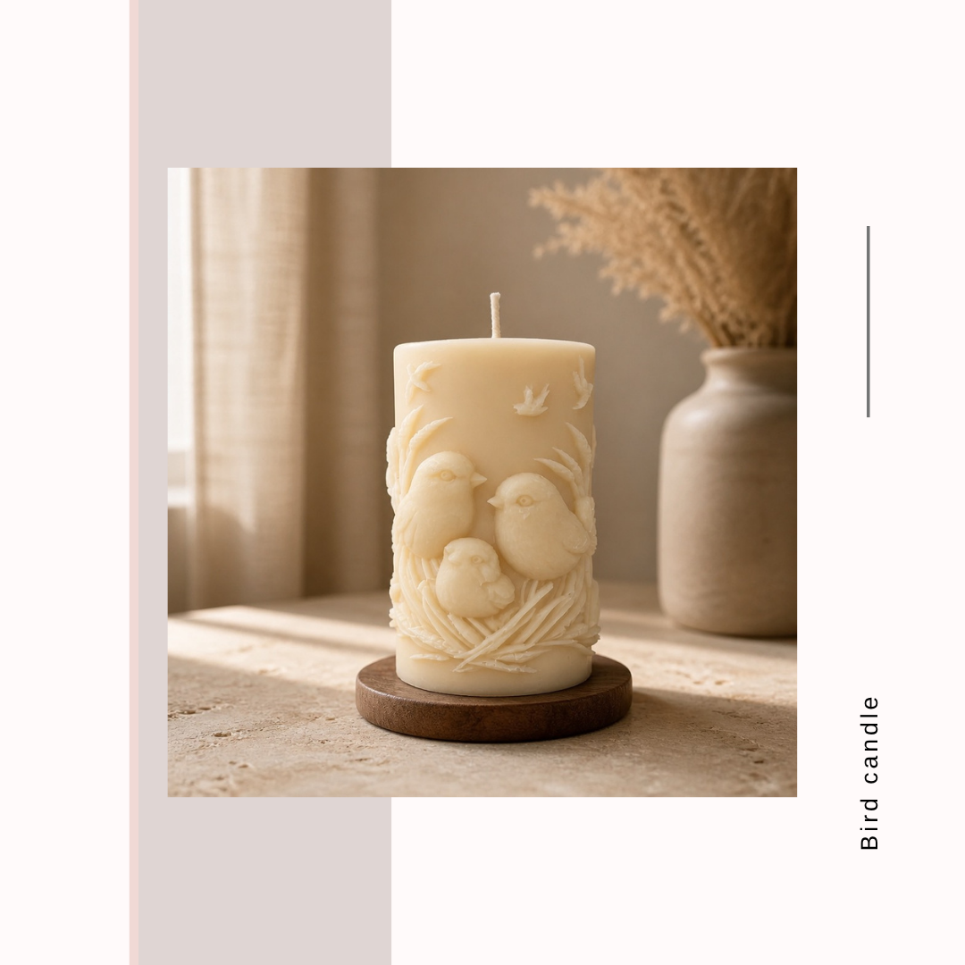 Woodland Whispers Birdies Candles