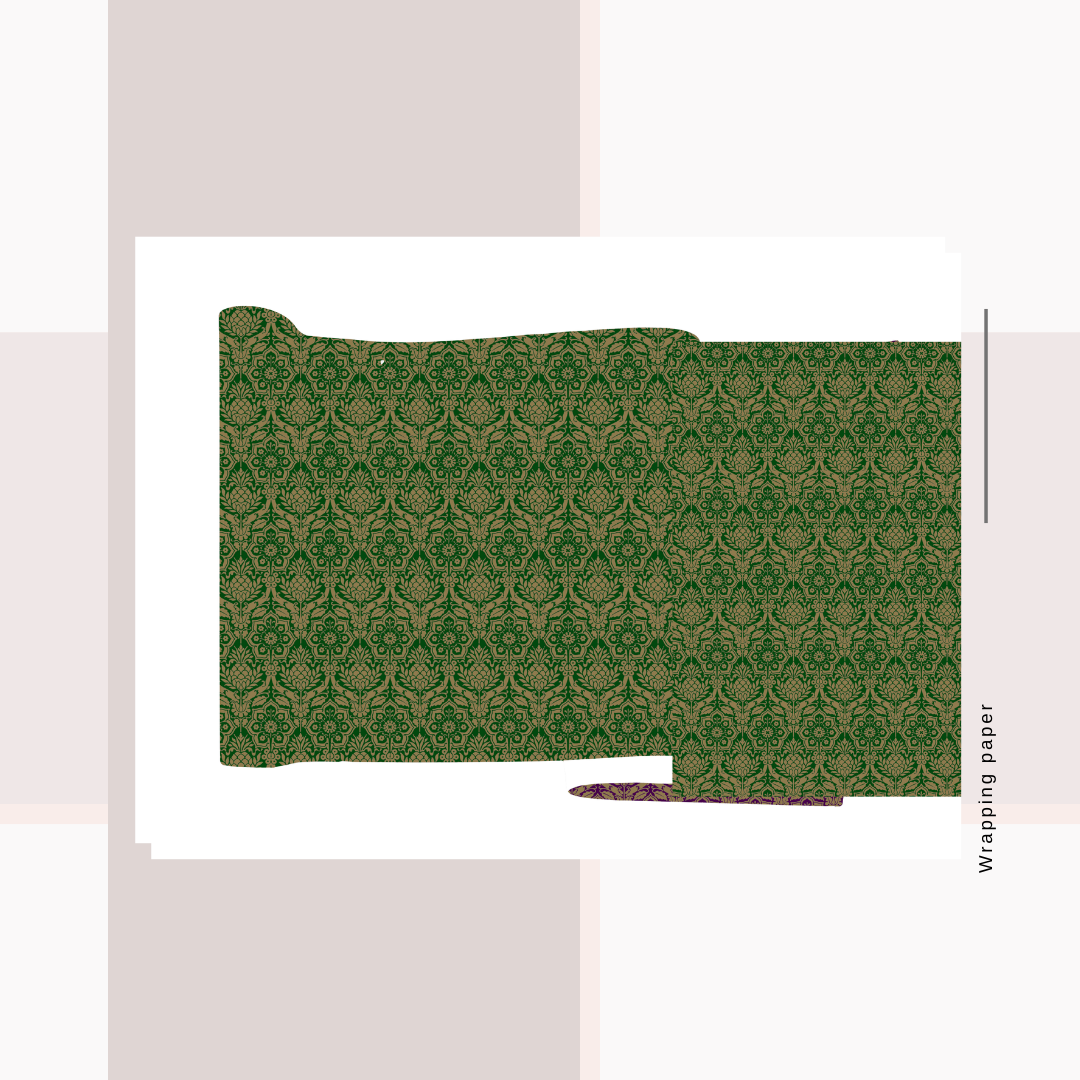 Wrapping Paper Festive Print