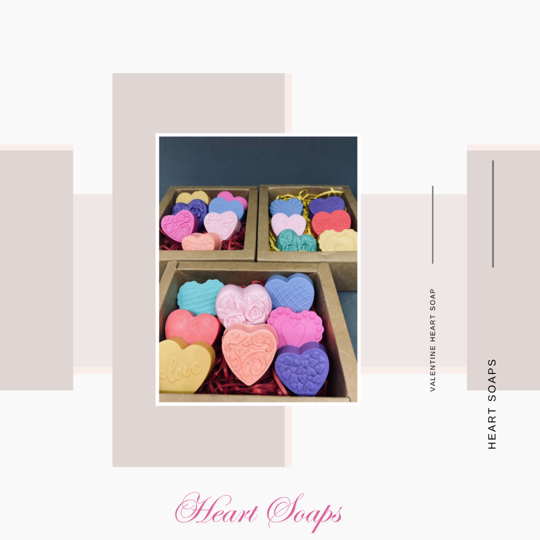 Heart Soap Favours