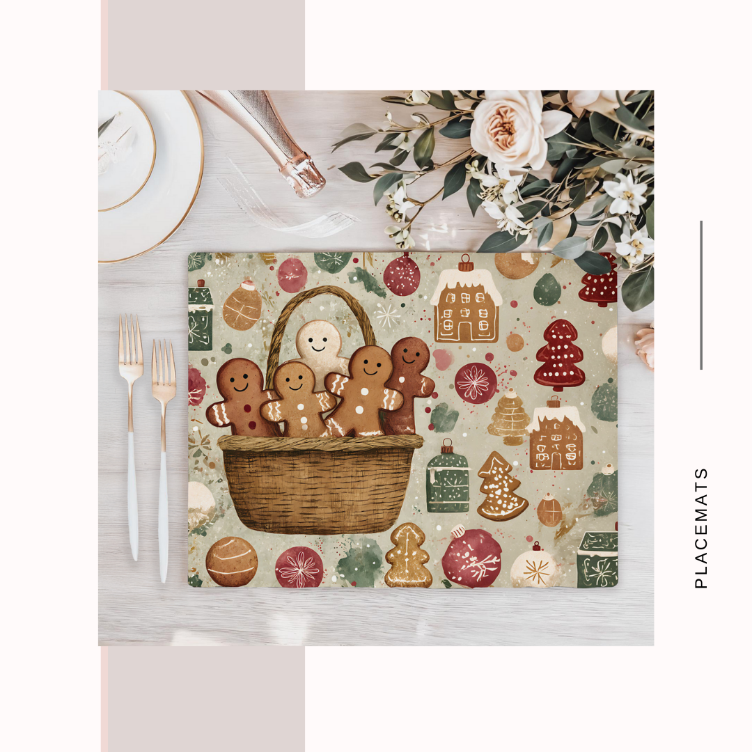 Wooden Placemats – (Set of 6) Bakery