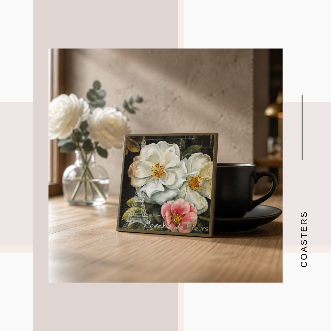 Vintage Floral Coasters