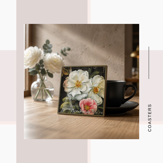 Vintage Floral Coasters