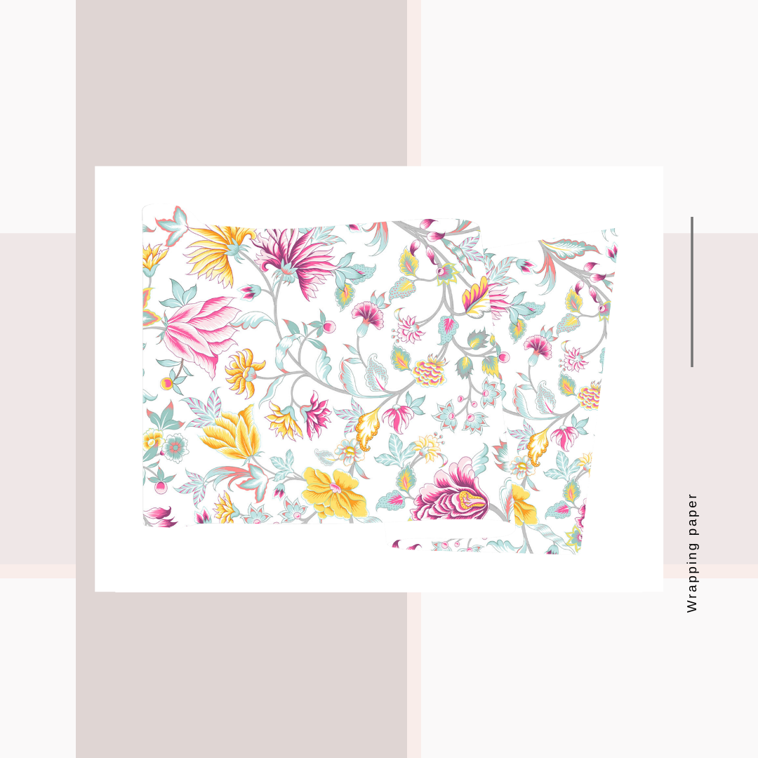 Wrapping Paper Floral Prints