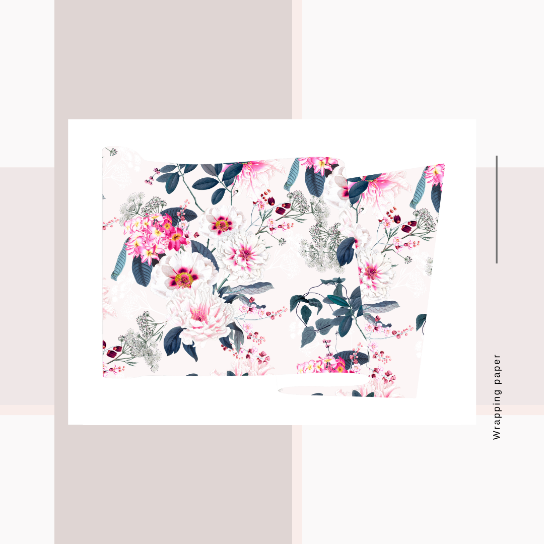 Wrapping Paper Floral Prints
