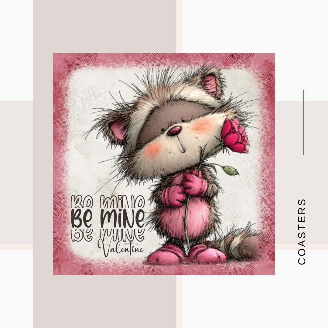 Valentine Teddy Coasters