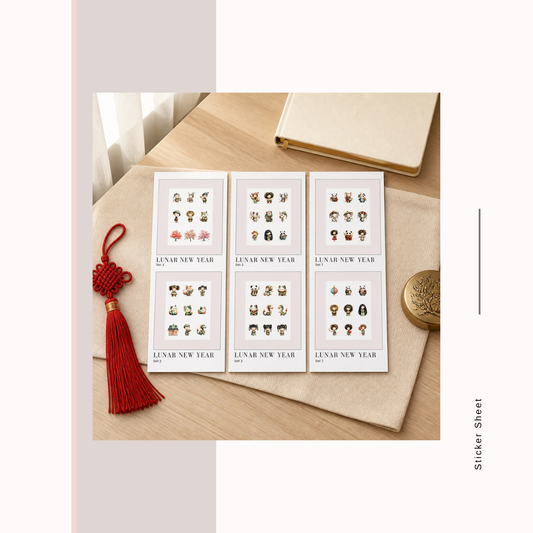 Sticker Sheets Lunar New Year
