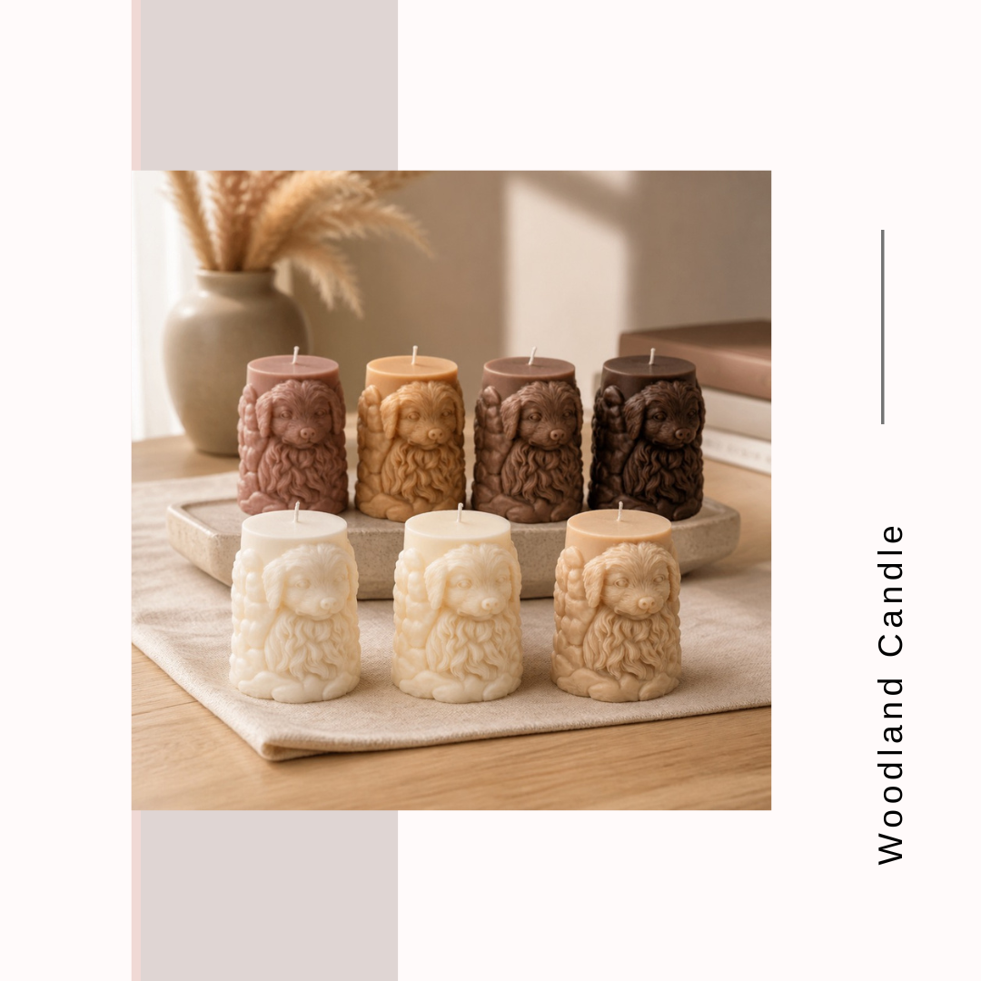 Woodland Whispers Dog Candles