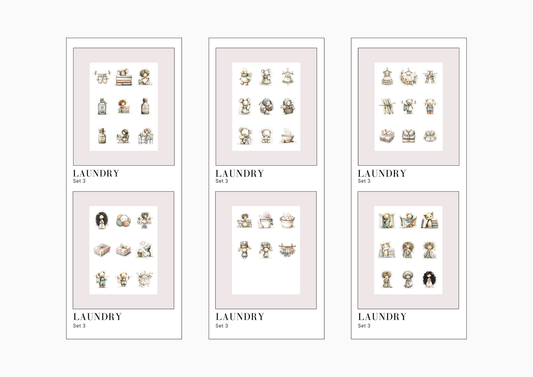 Sticker Sheets Laundry
