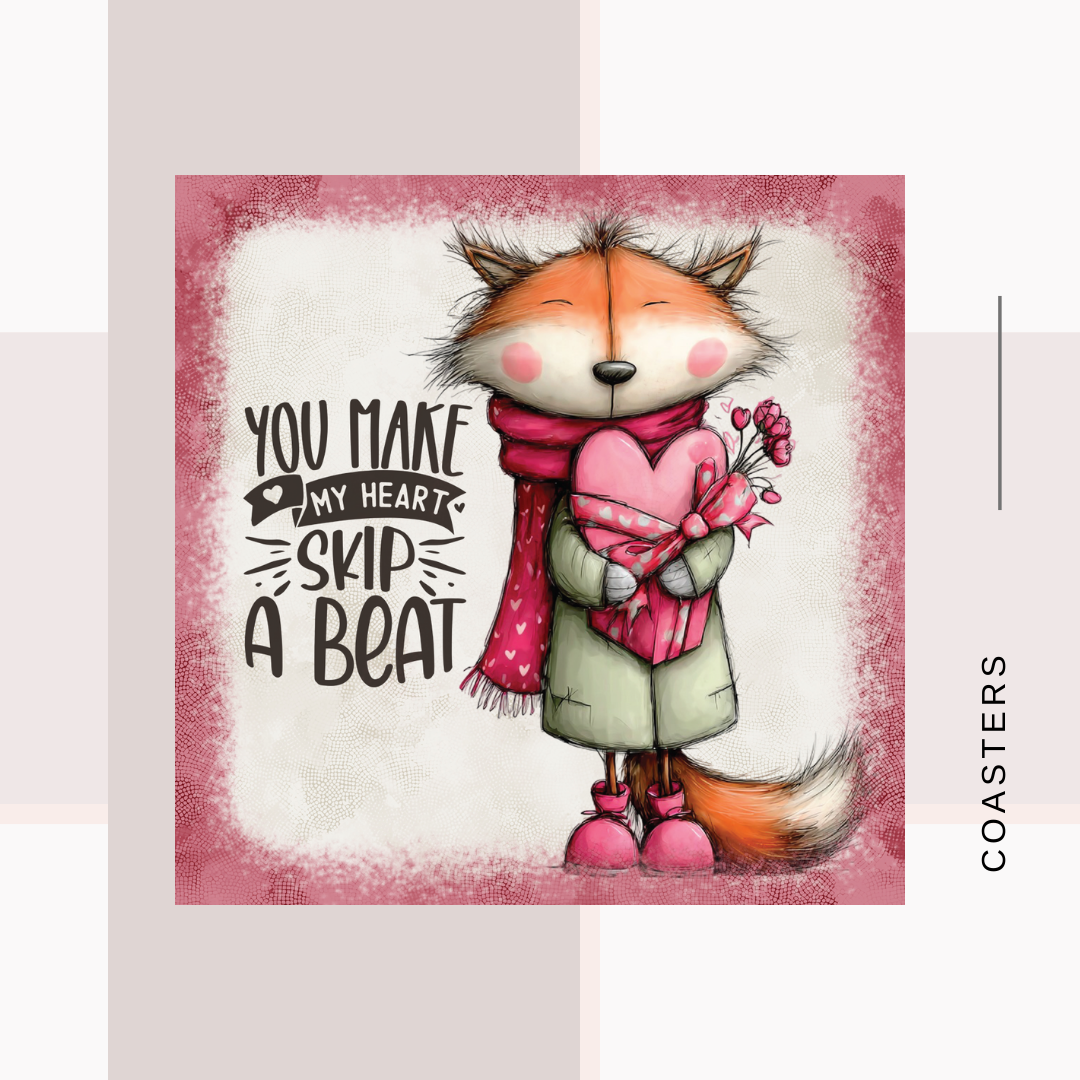 Valentine Teddy Coasters