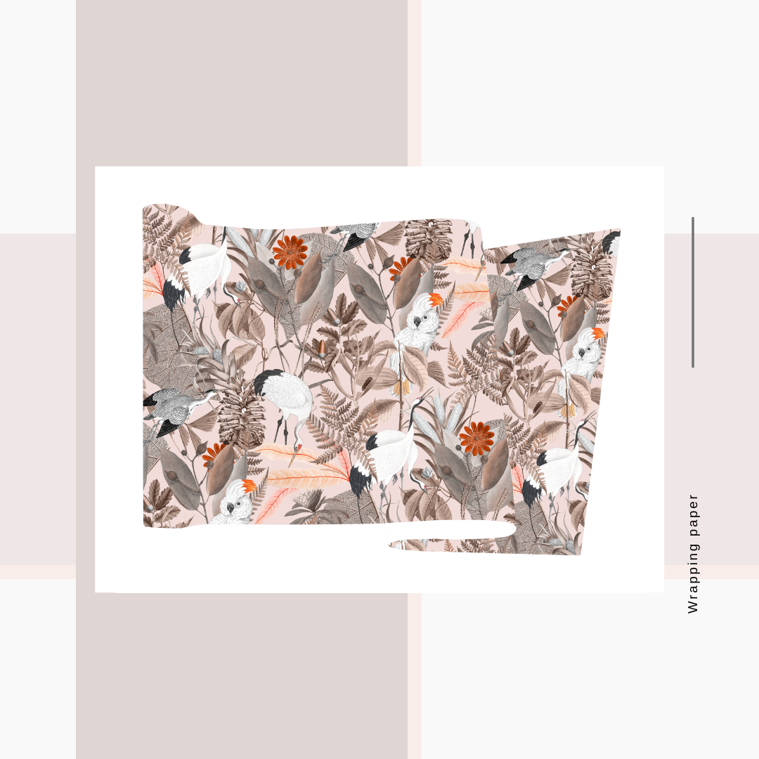 Wrapping Paper Botanical/Tropical  Prints