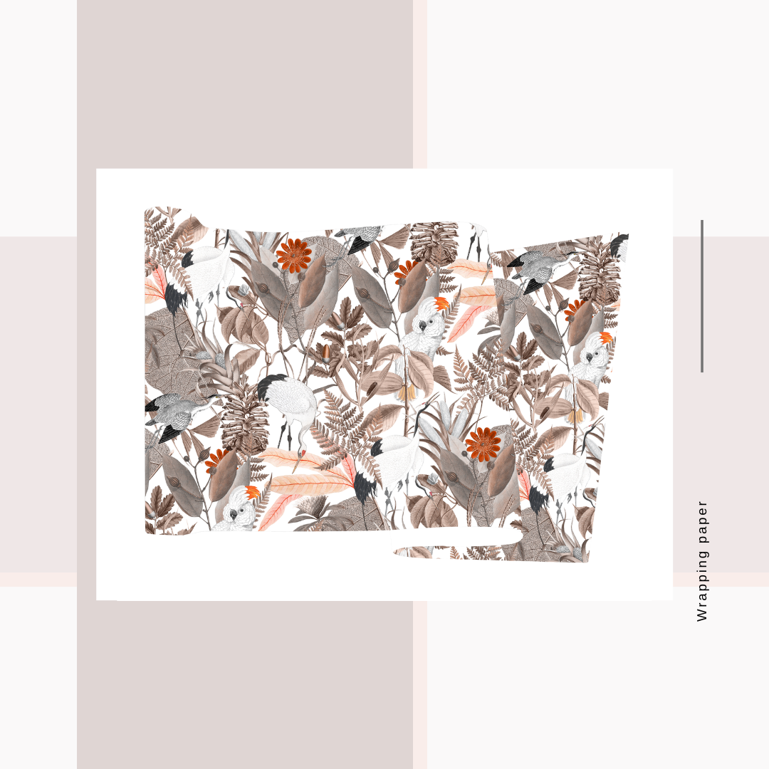 Wrapping Paper Botanical/Tropical  Prints