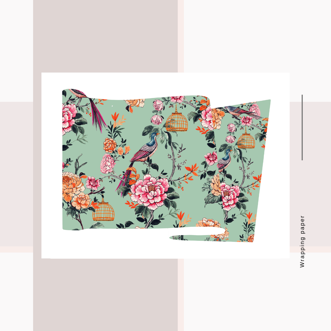 Wrapping Paper Botanical/Tropical  Prints