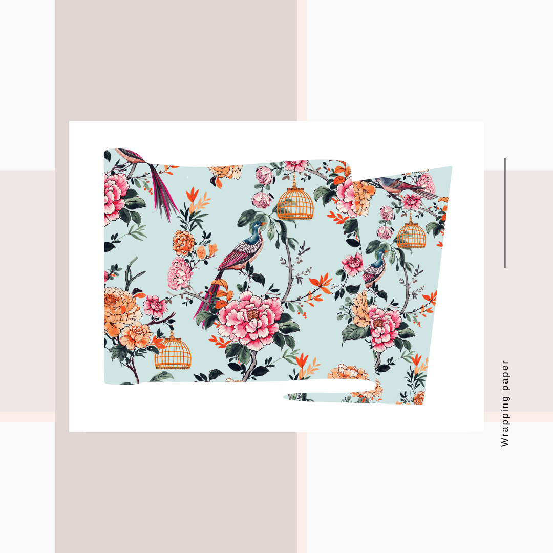 Wrapping Paper Botanical/Tropical  Prints