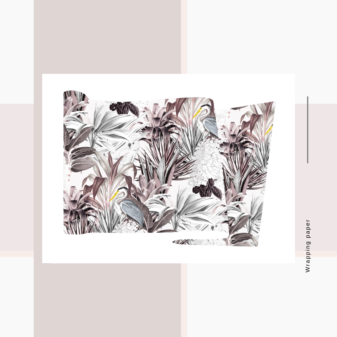 Wrapping Paper Botanical/Tropical  Prints