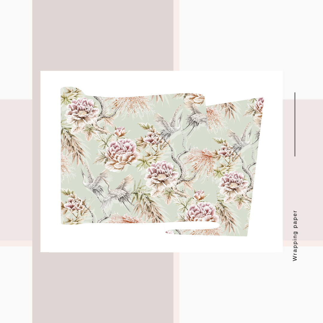 Wrapping Paper Botanical/Tropical  Prints