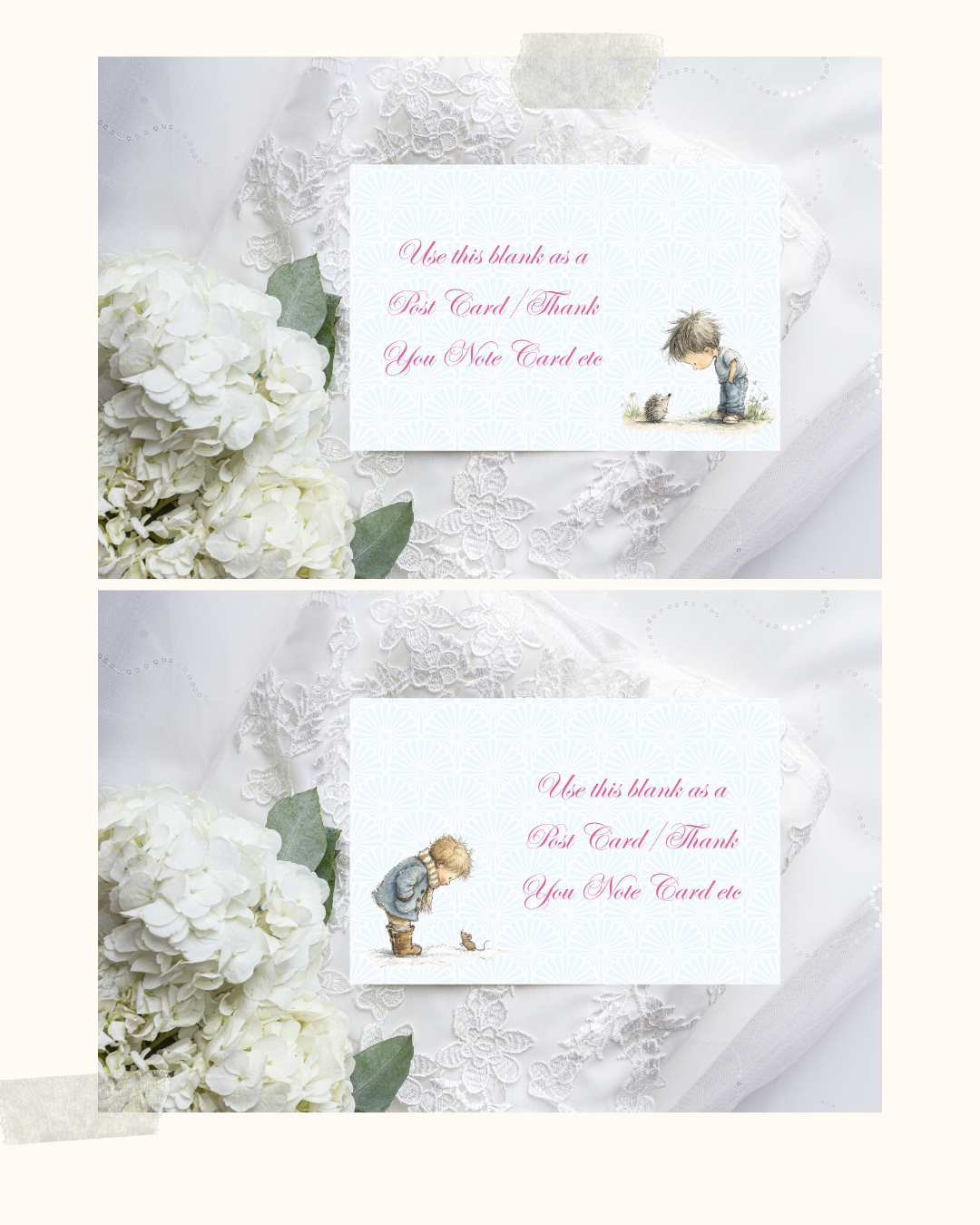 Keepsake Notes Postcards