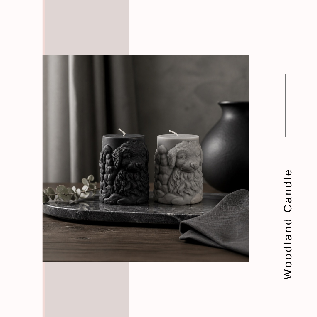 Woodland Whispers Dog Candles