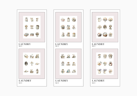 Sticker Sheets Laundry