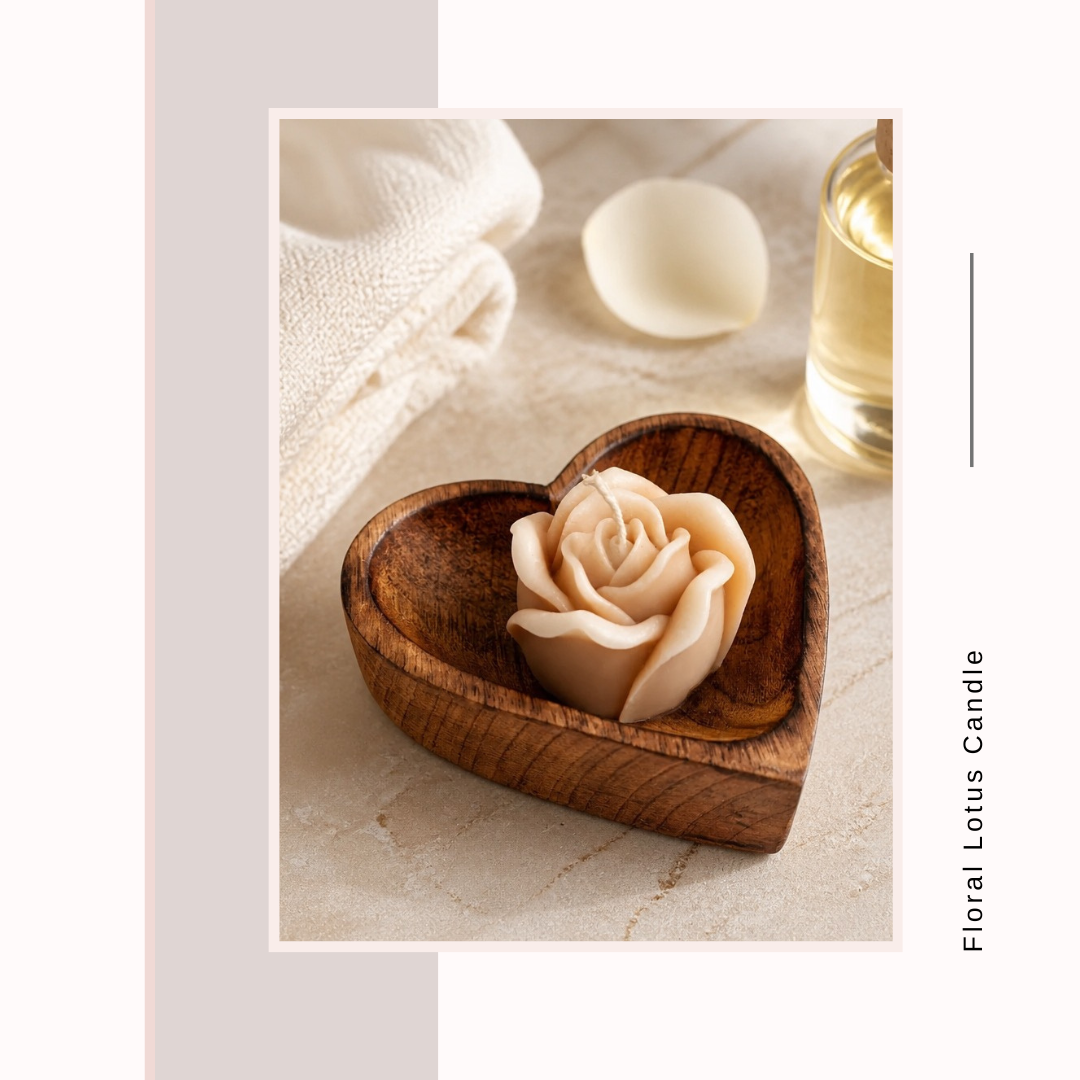 Rose Candle