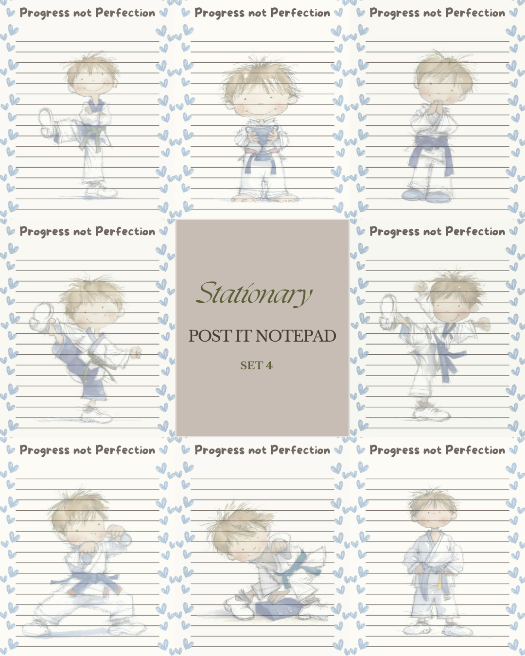 Illustrated Notepads (Set of 6)