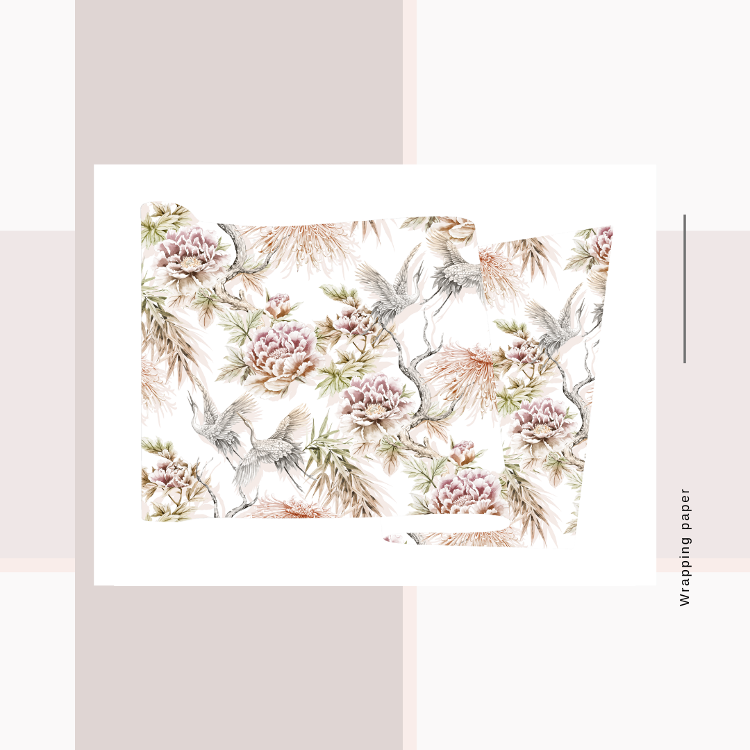 Wrapping Paper Botanical/Tropical  Prints