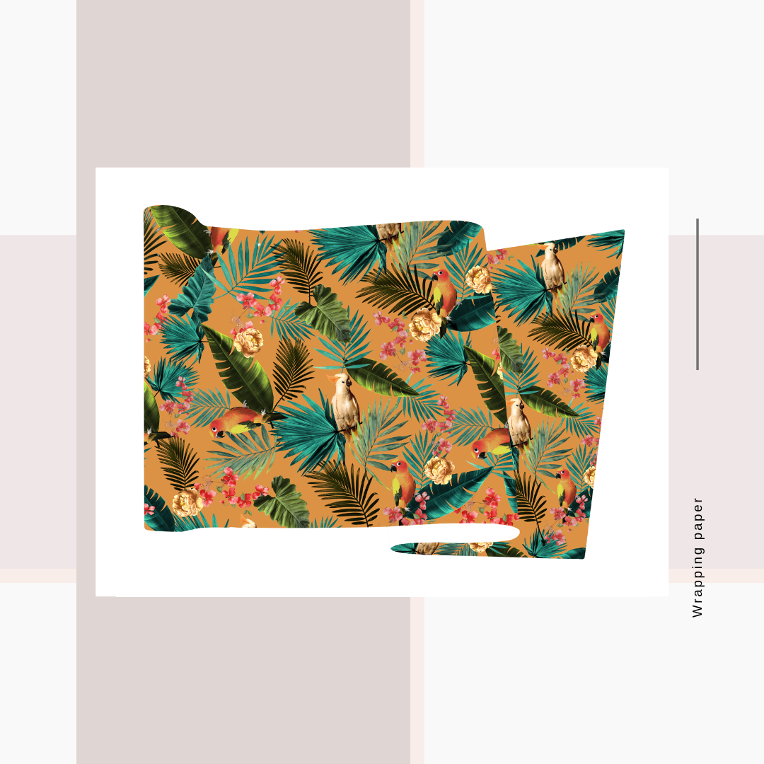 Wrapping Paper Botanical/Tropical  Prints