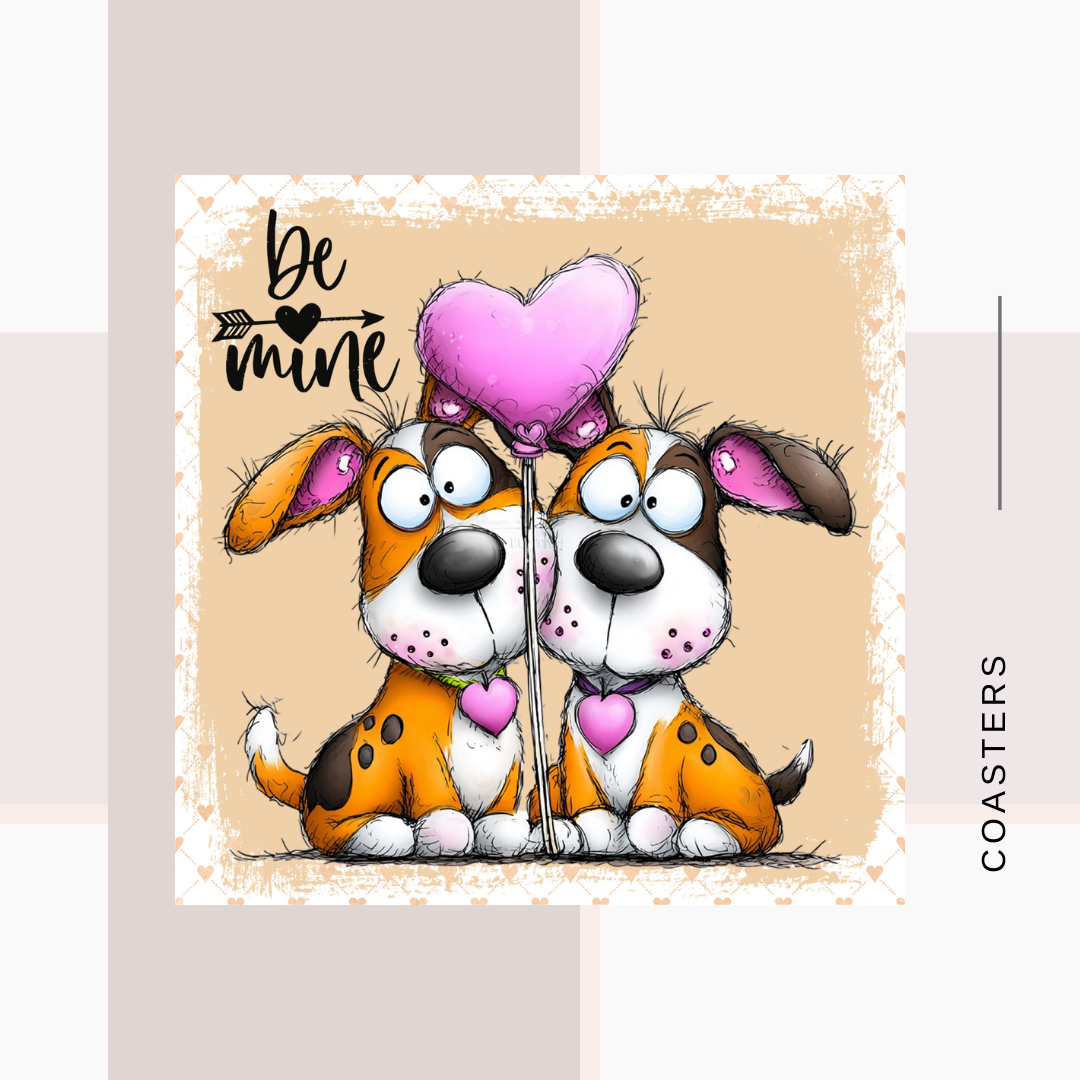 Puppy Art Coasters