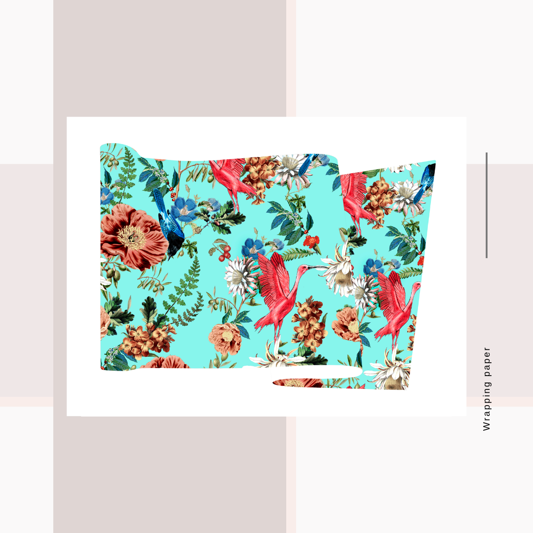 Wrapping Paper Botanical/Tropical  Prints