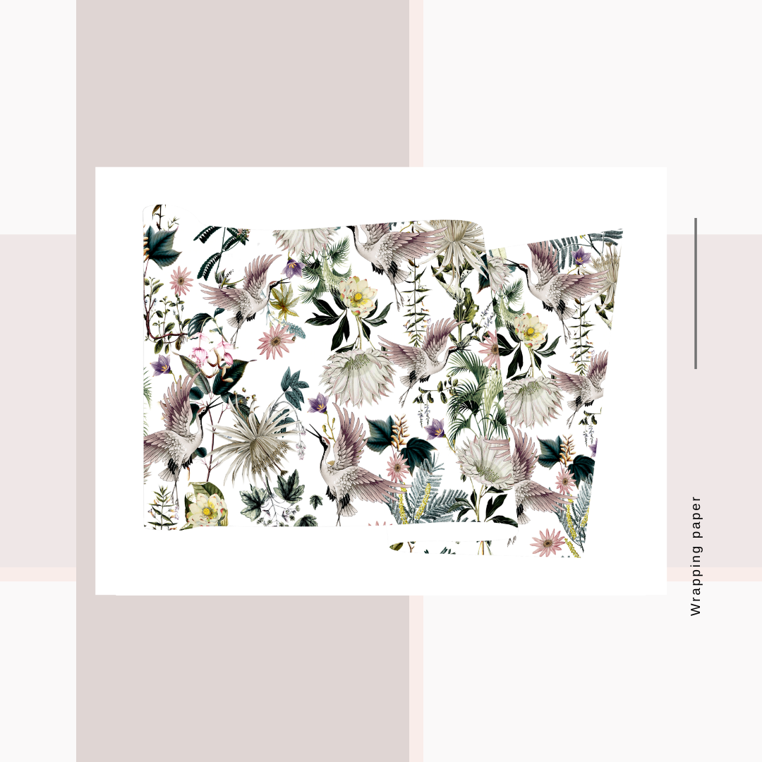 Wrapping Paper Botanical/Tropical  Prints