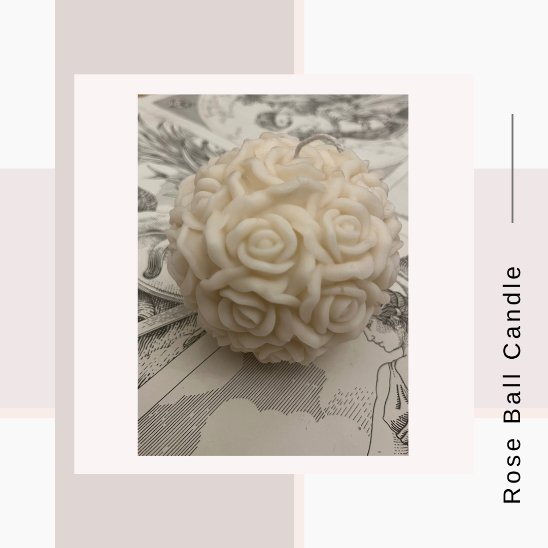 Rose Ball Candles