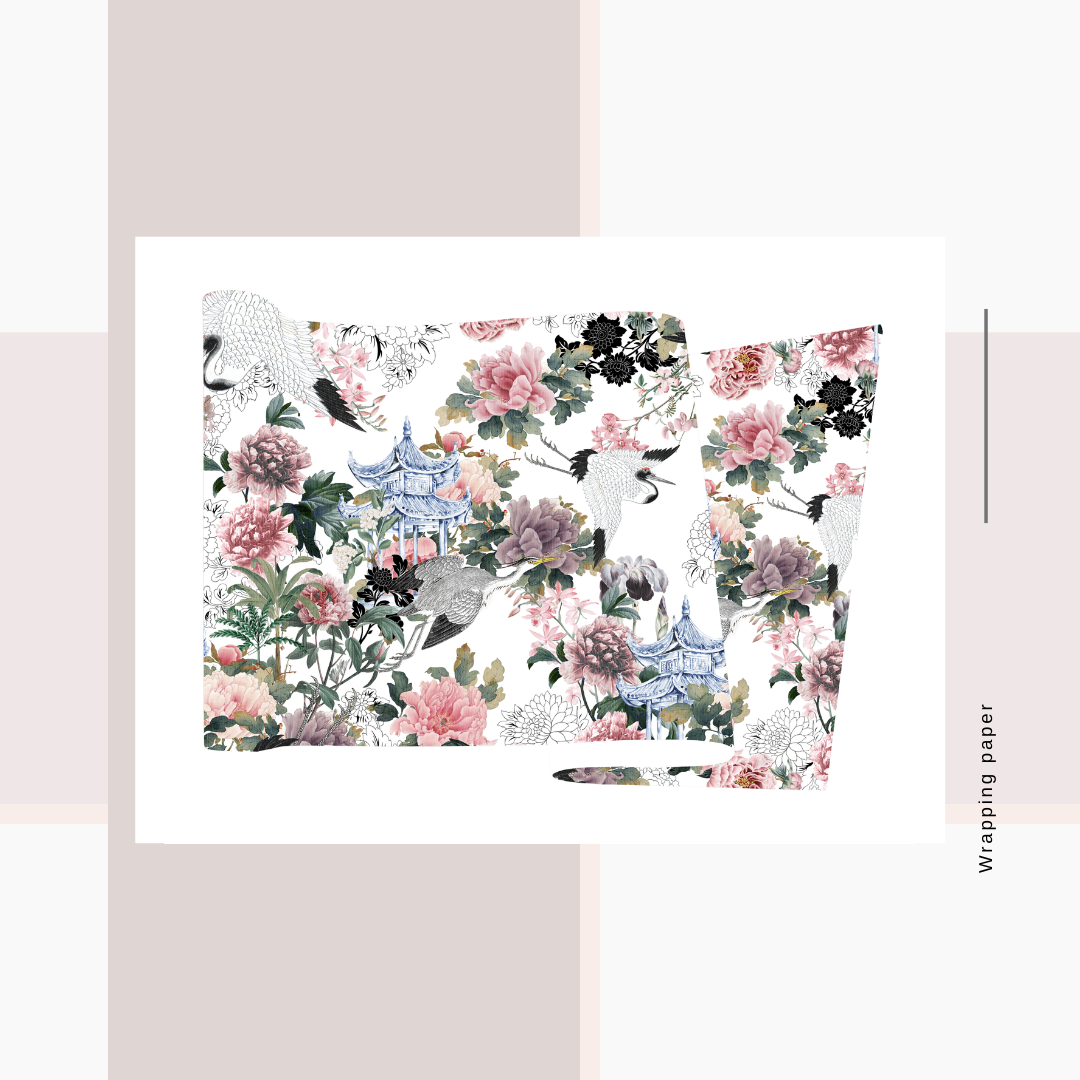 Wrapping Paper Botanical/Tropical  Prints