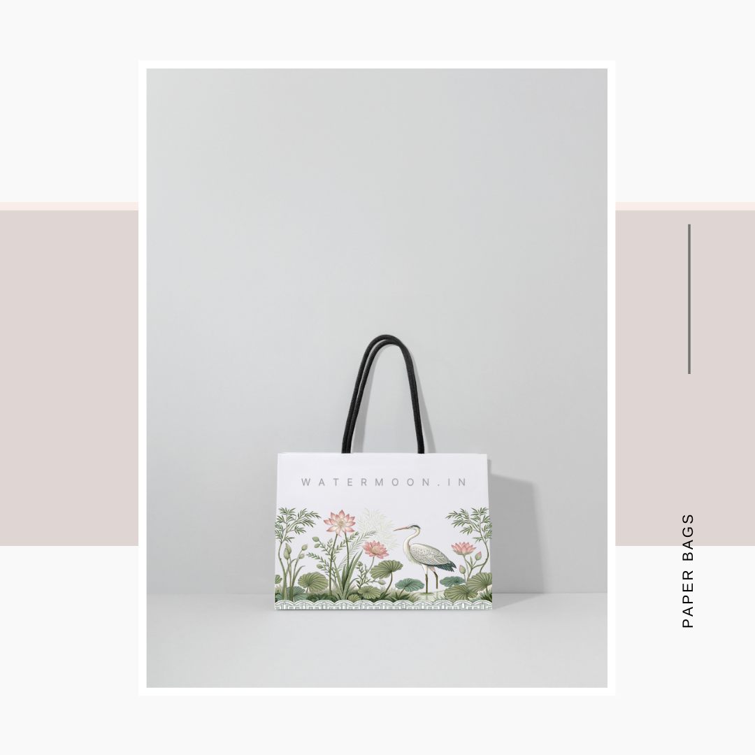 Paper bags Chinoiserie  (Set of 50)