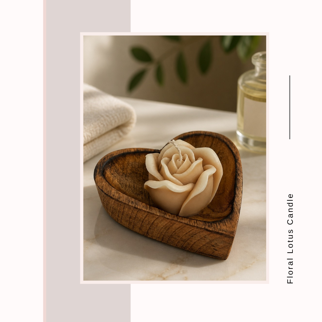 Rose Candle