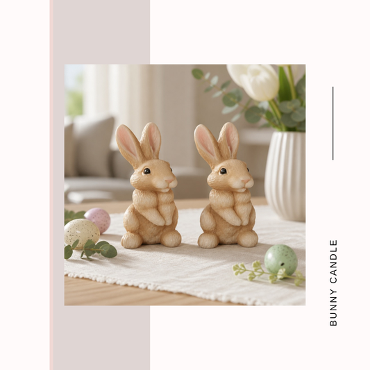 Easter Bunny Candle