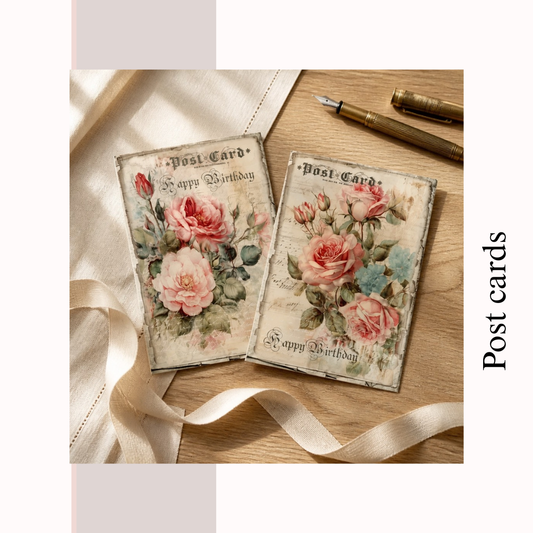 Shabby Chic Postcards