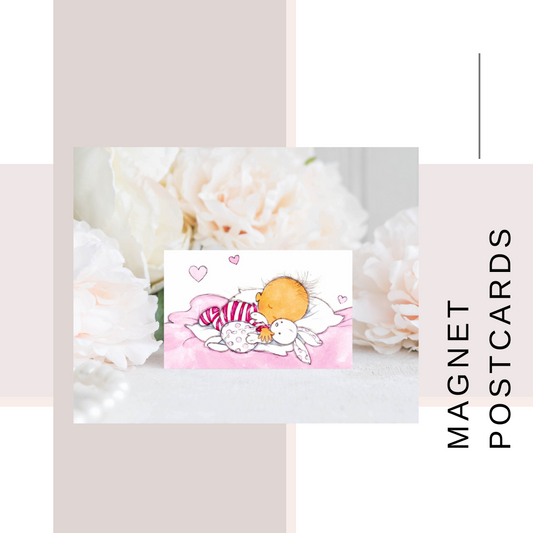 Magnet Postcards Baby Shower
