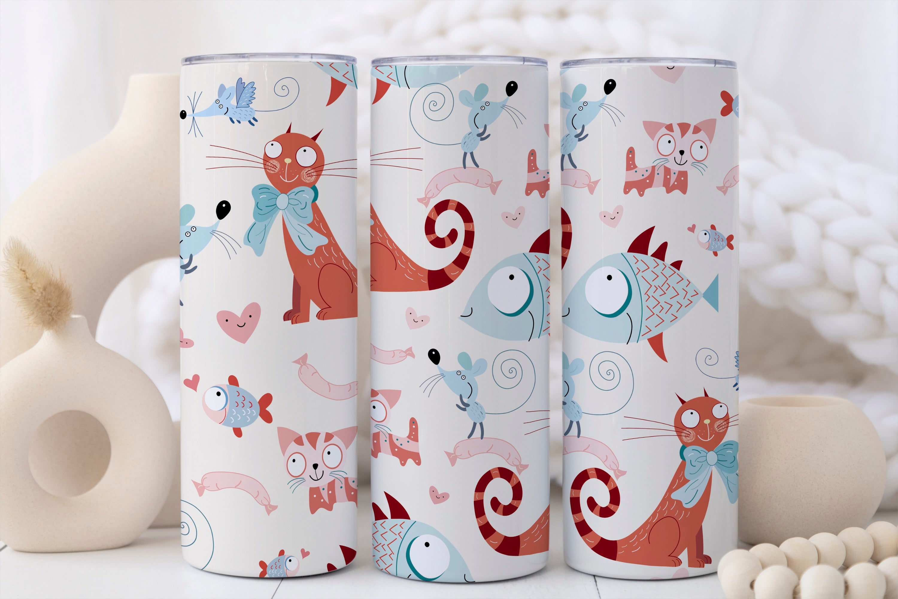 Skinny Tumbler Feline