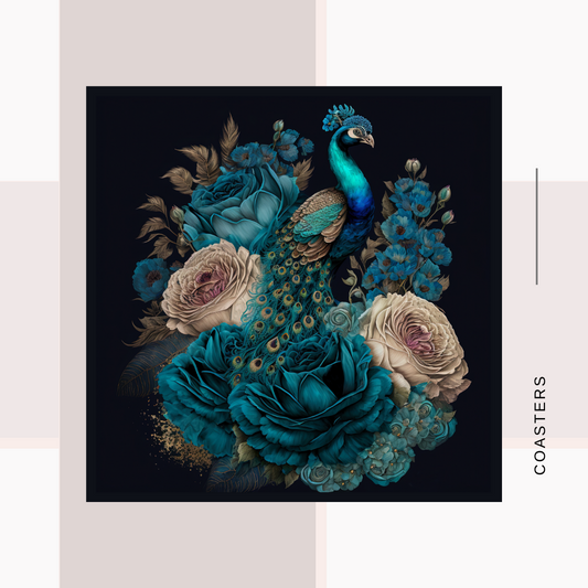 Embrace the Elegance of Moody Nature Coasters