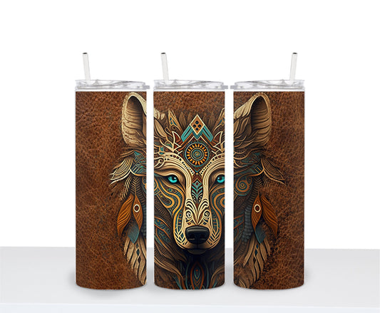 Skinny Tumbler Boho, AI and Steampunk