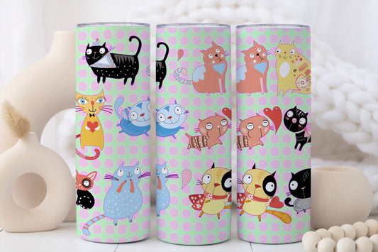Skinny Tumbler Feline